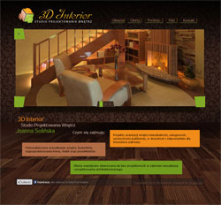 strona www firmy 3D Interior