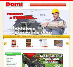 serwis www firmy DOMI z Ostrowca Świętokrzyskiego